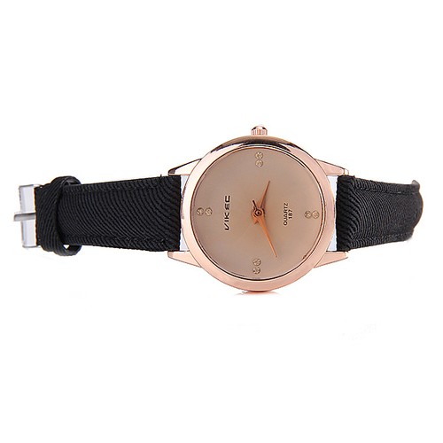 VIKEC 187 Fashion Brief Women Quartz Wrist Watch with