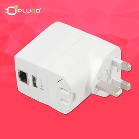 Universal Plug Adapter w/ Dual USB Port (EU/US/UK/AU)