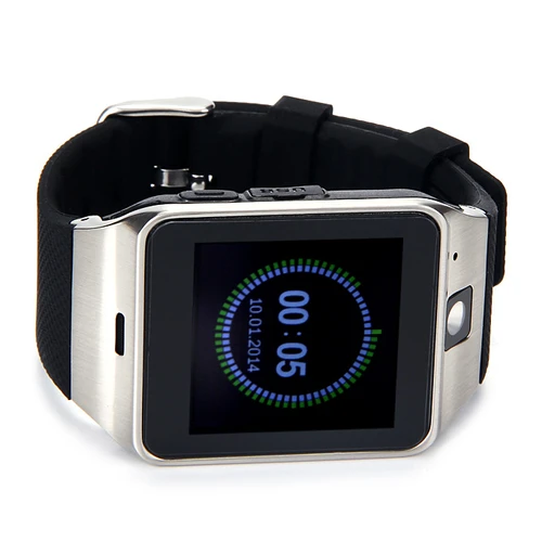  GV18 Bluetooth Smart Watch Teléfono 1.55 GSM NFC Cámara Reloj  de Pulsera SIM Tarjeta Smartwatch para iPhone6 Samsung Android Phone :  Electrónica