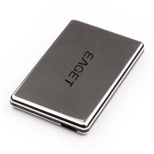 EAGET G50 High Speed USB 3.0 1TB External Hard Drives Portable Stainless  Steel Encryption Mobile Hard Disk - Black