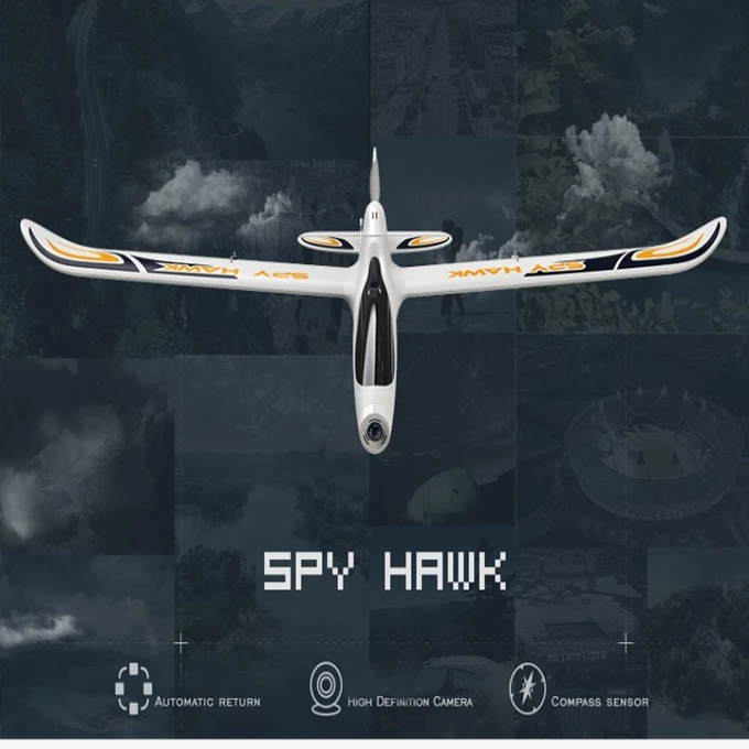 Hubsan h301s spy hawk 5.8 g fpv 4ch rc airplane rtf with gps module on sale