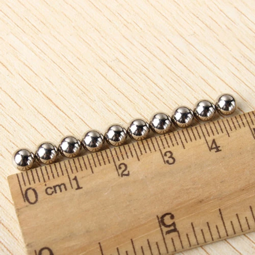 216 x 3mm Buckyballs Magnetic DIY Balls Neocube Puzzle Toy (Silver)