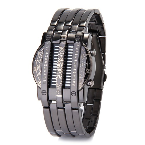 round led watch