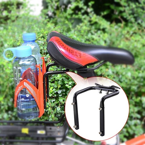 dual water bottle holder for bike seat