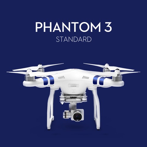 Phantom 3 Standard FPV Quadcopter 12MP Camera Shoots 2.4K Video