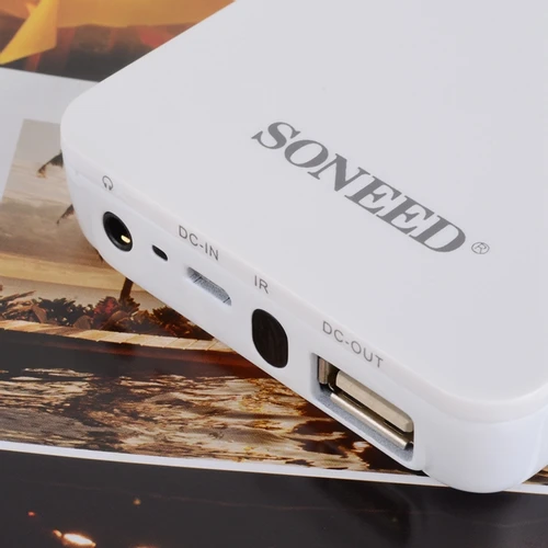 SONEED SP-W500 Wi-Fi Mini Multimedia DLP Projector Power Bank