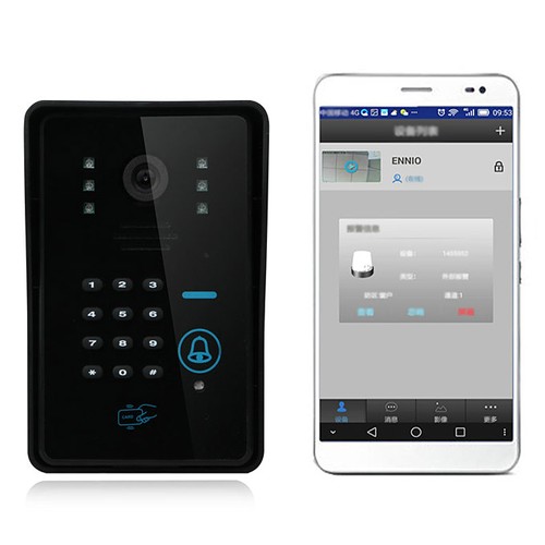 Sywifi002ids Wifi Wireless Video Door Phone System With Card Unlock