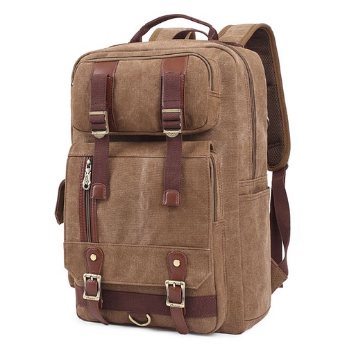 Kaukko FS261 Multi-pockets Computer Bag Personalized Canvas Bag Men ...