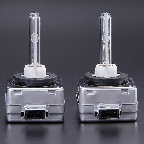 D1S 5000K HID Xenon Bulbs Set 2x Headlight Replacement Lamps 12V 35W Warm White