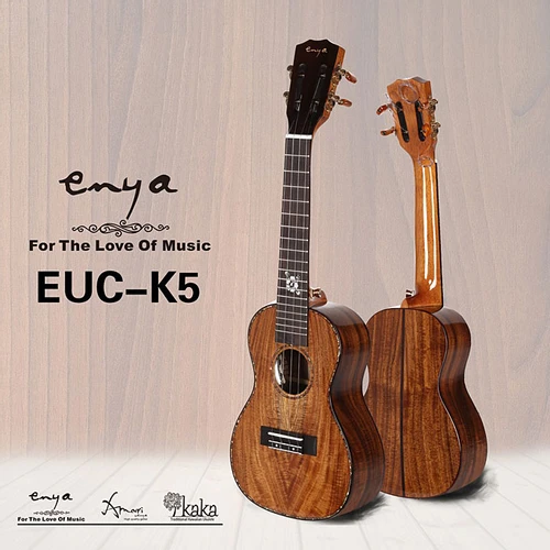 Enya EUC-K5 Handcrafted 23 Inch Mini Ukulele Concert/ Tenor