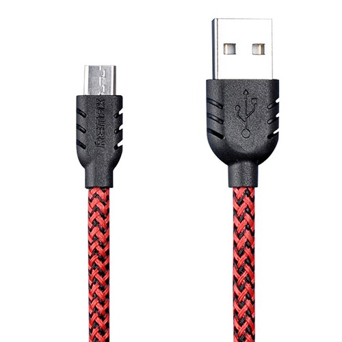 Remax Nylon Fiber Double Sided Micro USB Cable