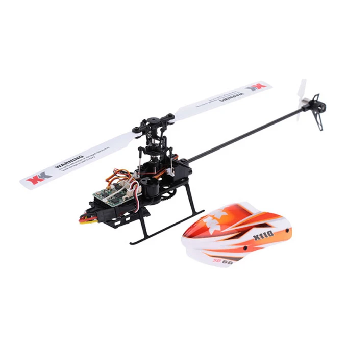 XK K110 Blast 6CH Brushless 3D6G System RC Helicopter BNF