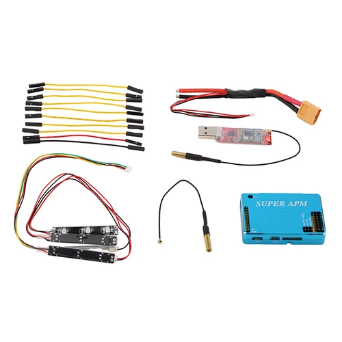 MINI OSD 3DR XT60 433Mhz SUPER APM Receiver M8N GPS LED