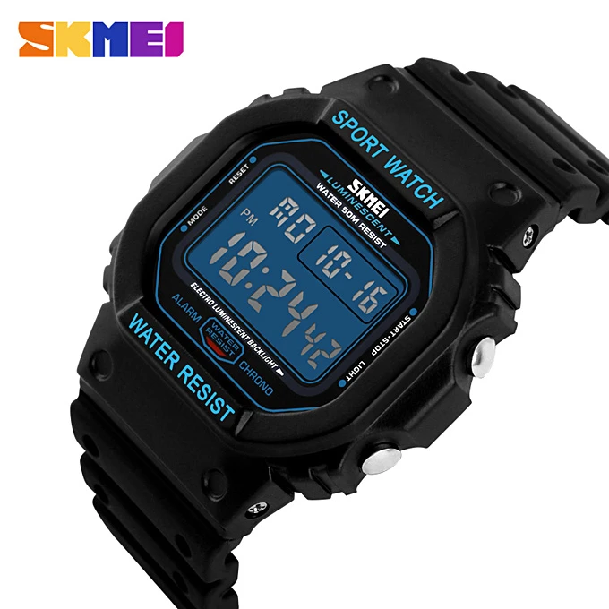 SKMEI 1134 Multifunction LED Digital Electronic Men Military Watch