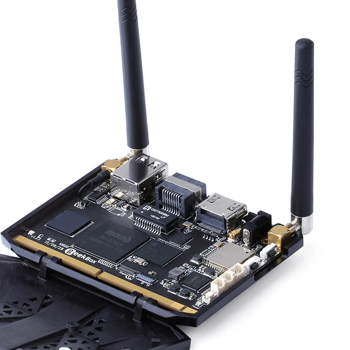 GeekBox Open Source Cross Android & Ubuntu Dual OS 4K RK3368