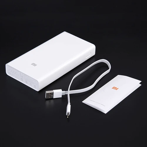 Batería externa original XIAOMI 20000mAh Power Bank Dual USB