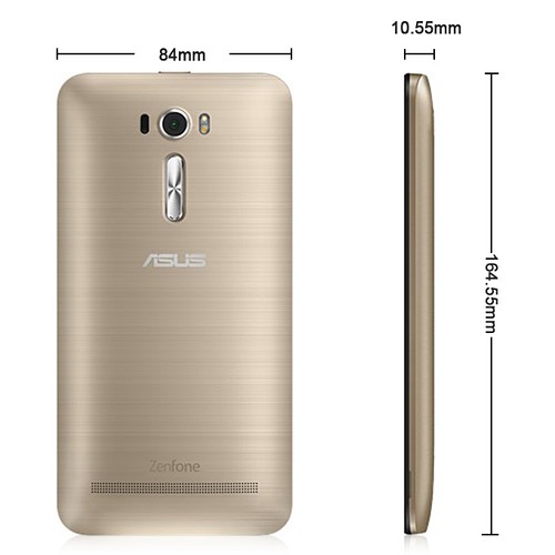 ASUS - Zenfone2Laser【美品】 Asus ZenFone 2 Laser ZE600KL Dual SIM 16GB Silver Android