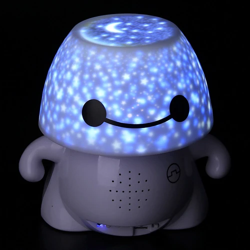 Baymax Lovely Diy Doodling Projection Lamp, How To Make A Lamp Battery Powered