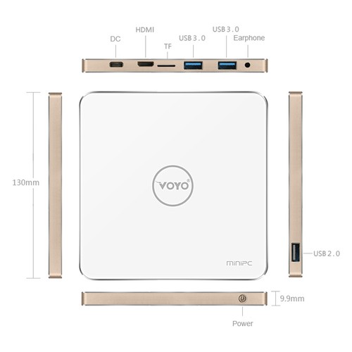 VOYO V3 Intel Cherry Trail X7-Z8700 Windows10 64Bit 4K Smart