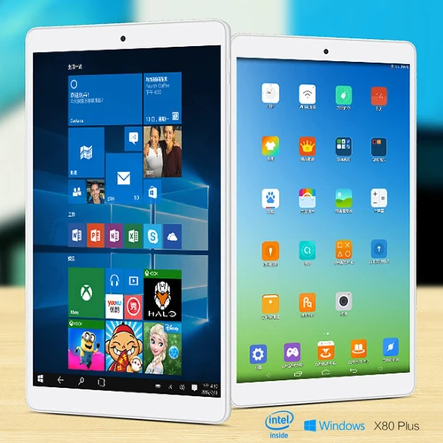 Tablette 8 Pouces Windows 10 Android 5.1 Quad Core X64 2GB Ram 32Go