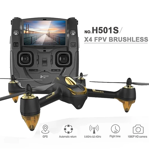 hubsan h501s gps fpv x4