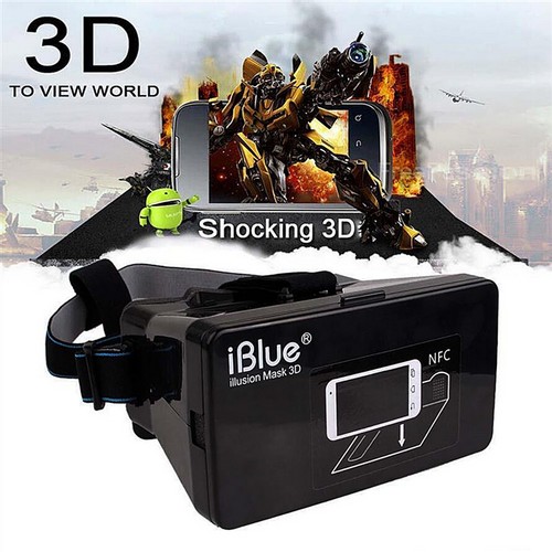 iBlue Universal 3D Virtual Reality VR Headset FOV 75