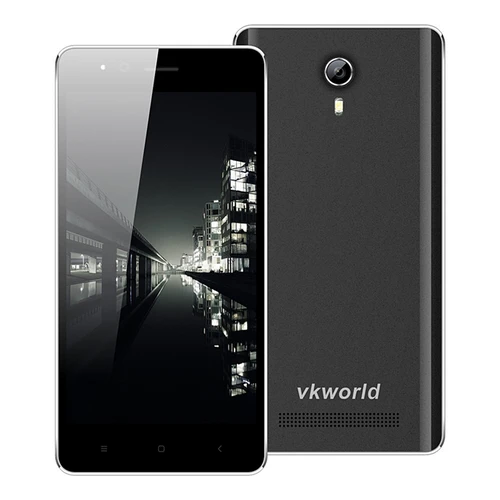 krullen woordenboek Zorg VKworld F1 4.5inch Android 5.1 Smartphone MT6580 Quad Core 1.3GHz 1GB RAM  8GB ROM 3G GPS Dual Camera - Black