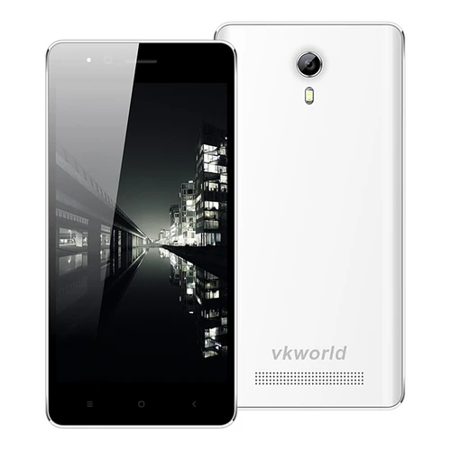 Kwaadaardig amateur kleding VKworld F1 4.5inch Android 5.1 Smartphone MT6580 Quad Core 1.3GHz 1GB RAM  8GB ROM 3G GPS Dual Camera - White