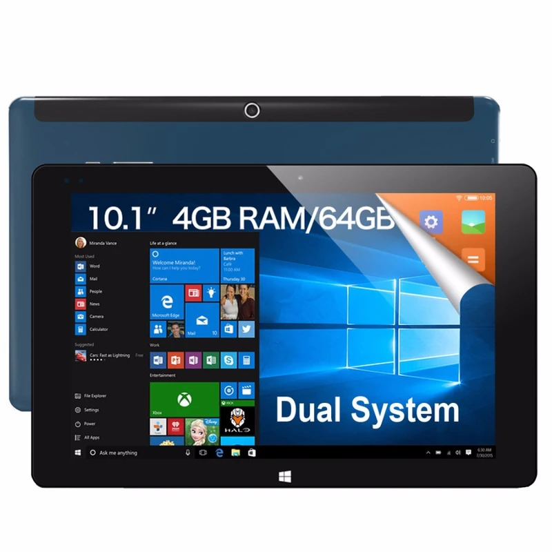 Cube iWork10 Flagship Windows10 + Android5.1 2in1 Tablet - Deep Blue