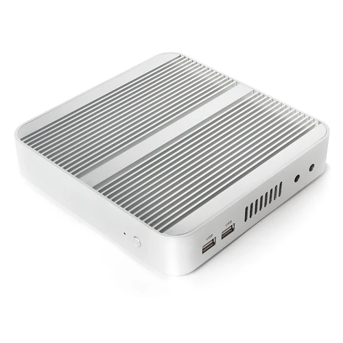 Hystou FMP03 Mini PC sans ventilateur Core ™ i5-4300U Mini PC 4G / 64G -  Blanc