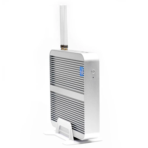 Hystou FMP03 Mini PC sans ventilateur Core ™ i5-4300U Mini PC 4G / 64G -  Blanc