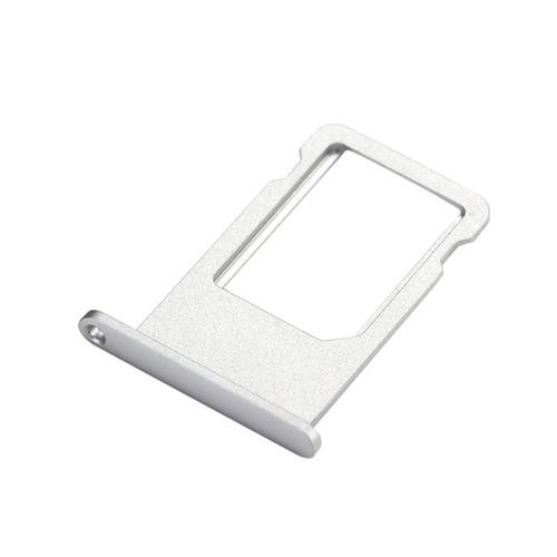 Sim Card Tray Holder Slot Repair Parts For Iphone 6 Plus Silver