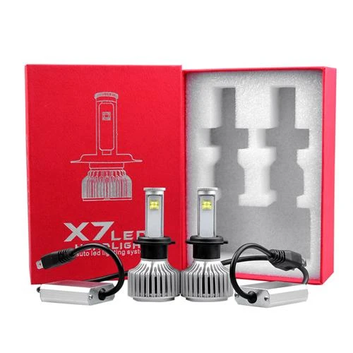 X7 H7-6000K-A 40W 3600LM LED Voiture Phare De Voiture LED Ampoule