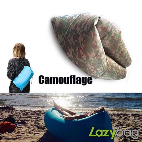 Inflatable Folding Sleeping Bag - Camouflage