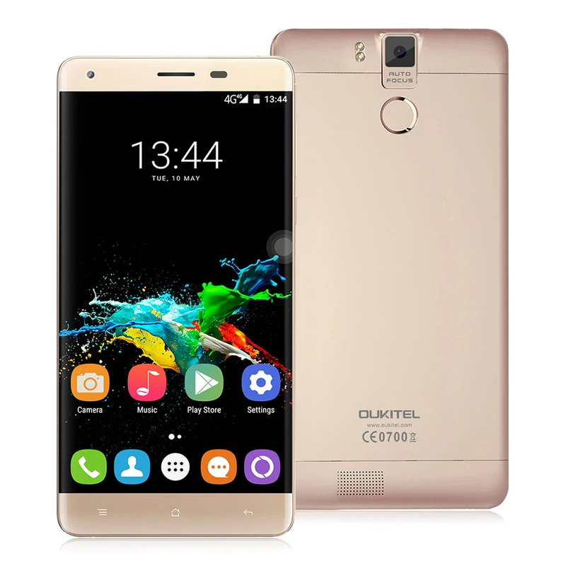 OUKITEL K6000 Pro 5.5inch FHD 6000mAh Android 6.0 Smartphone - Gold