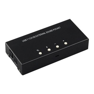 TS-SC01 7.1 Channel External Sound Card - Black