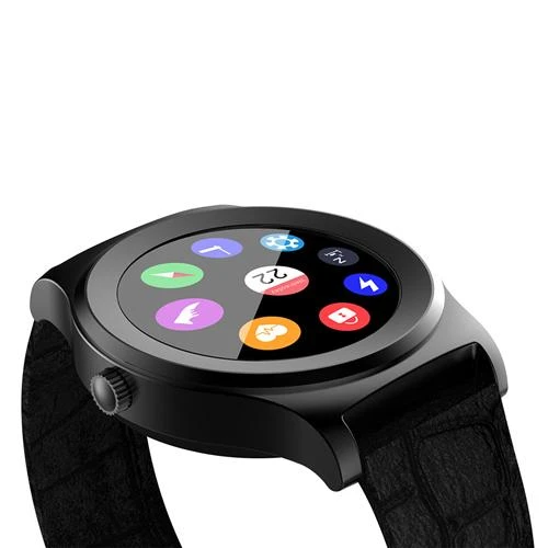 NeeCoo V3 Bluetooth 4.0 Heart Rate Monitoring Smart Watch Black