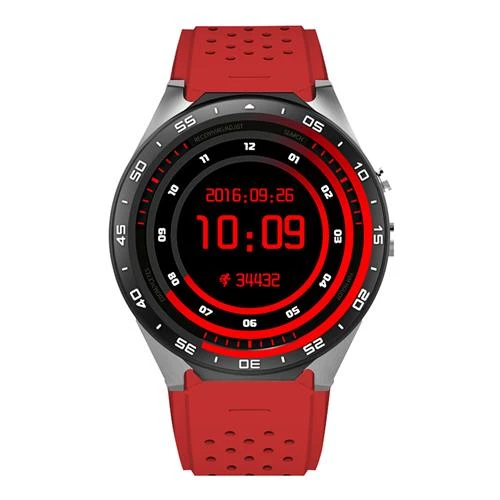 KingWear KW88 3G Smartwatch Phone Red