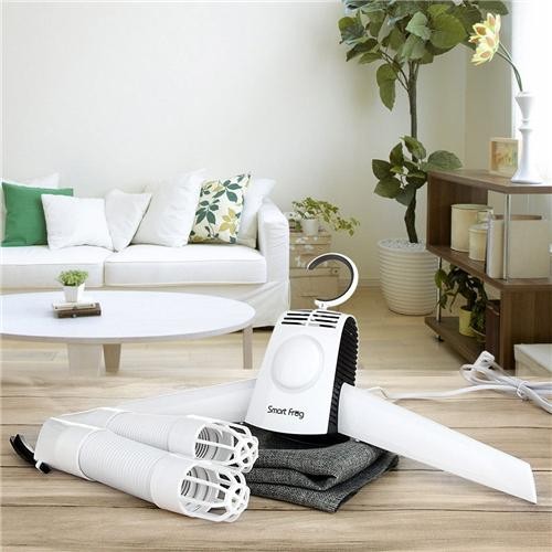 Smart Frog 2-in-1 Folding Electric Hanger Rack With Heater Smart