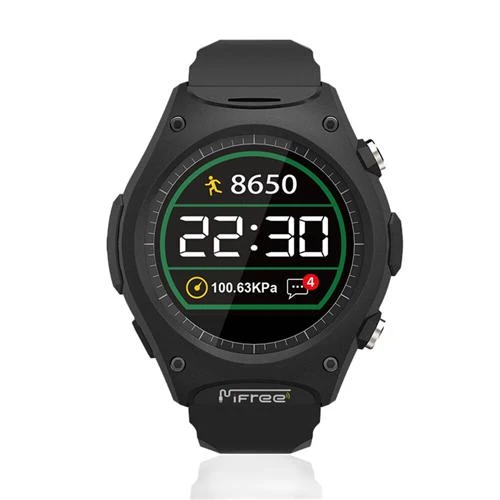 Mifree Q8 Bluetooth 4.0 Smart Watch Heart Rate Monitor Black