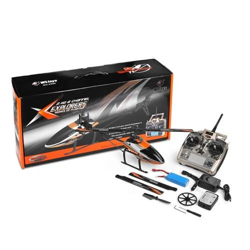 WLtoys V950 2.4G 6CH 3D6G System popular Brushless Flybarless RC Helicopter