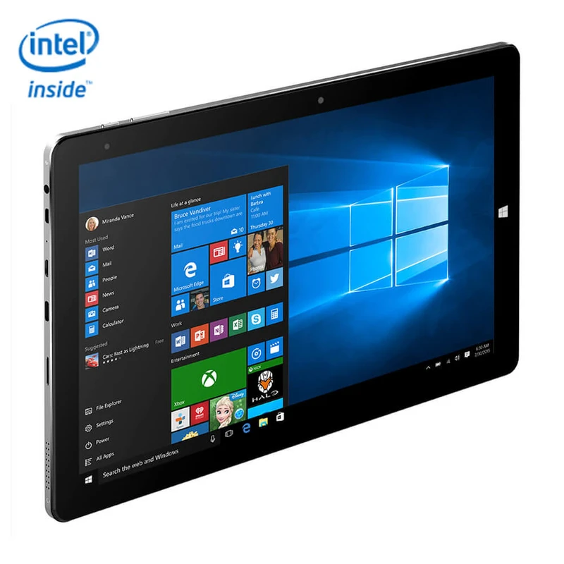 CHUWI Hi10 Pro 2 in 1 Tablet PC Windows 10 + Android 5.1 - Gray