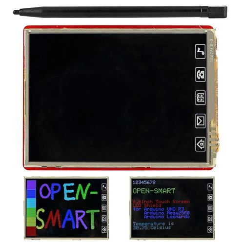 2,8 "TFT-LCD-Touch-Screen-Expansions-Schild w Touch-Pen für Arduino DL 