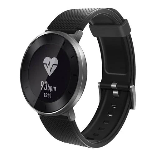 Huawei Honor S1 Bluetooth 4.2 Heart Rate Smart Watch Long Strap Black