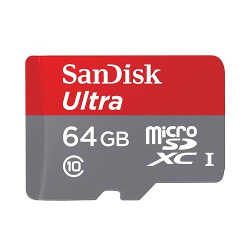 64GB SanDisk Ultra micro SD SDXC UHS-I Memory Card 80MB/s Class 10 