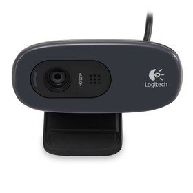Webcam Logitech C270 HD Vid 720P cu apelare video MIC Micphone pentru Android TV Box / PC / Laptop