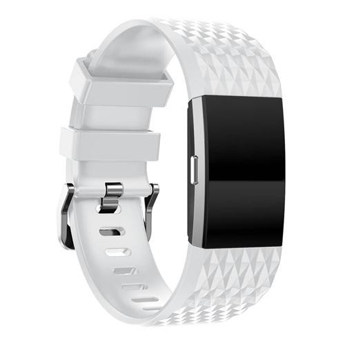 fitbit with white band
