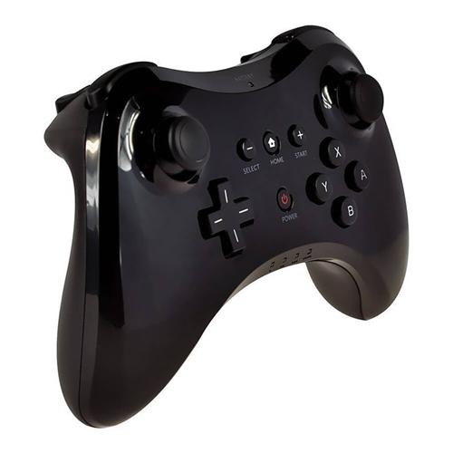 Wireless Game Pad Controller for Nintendo Wii U Pro Black