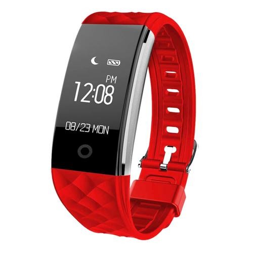 S2 Bluetooth 4.0 Heart Rate Monitor Smart BraceletRed