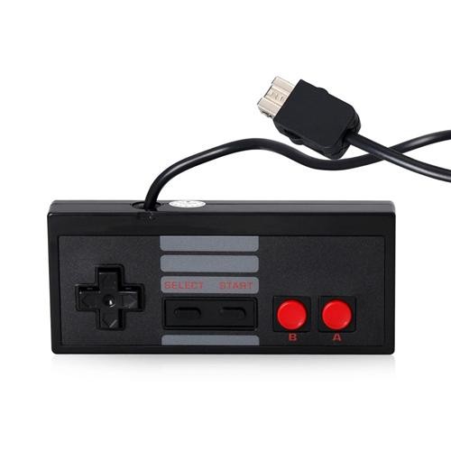 Produktion Anholdelse Redaktør Game Controller for Nintendo Mini NES Mini Classic Edition Black